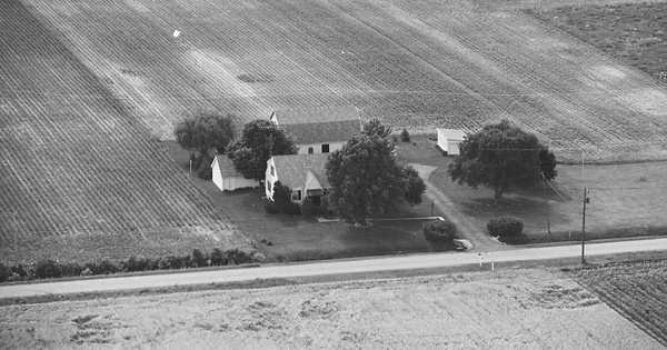 Vintage Aerial photo from 1981 in Wood County, OH