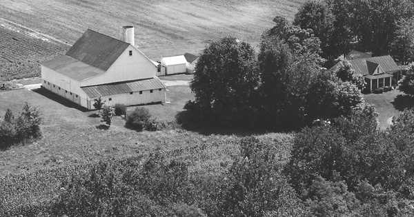 Vintage Aerial photo from 1984 in Fairfield County, OH