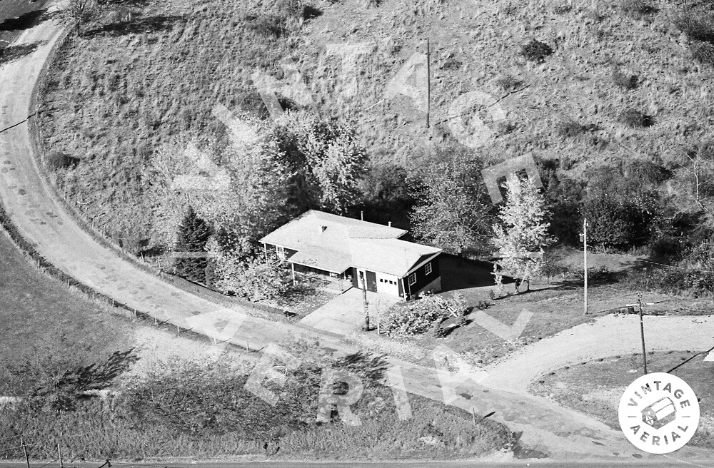 Vintage Aerial Ohio Belmont County 1982 58TBE1