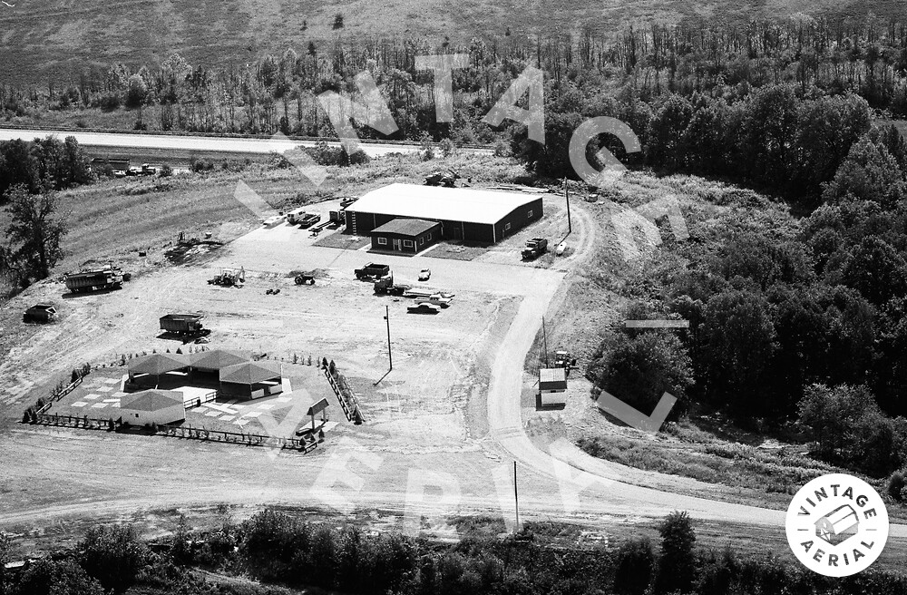 Vintage Aerial Ohio Belmont County 1982 34TBE14