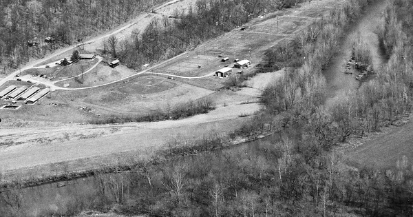 Vintage Aerial photo from 1992 in Ross County, OH