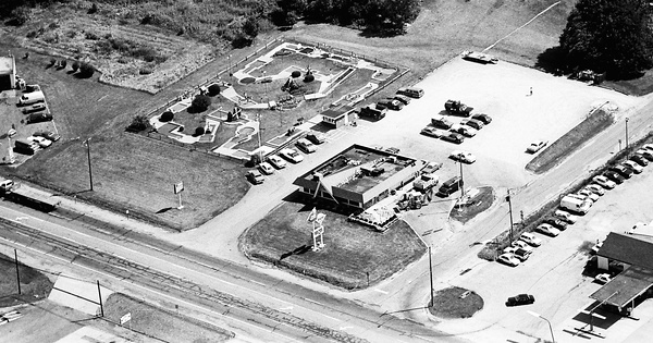 Vintage Aerial photo from 1982 in Summit County, OH