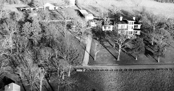 Vintage Aerial photo from 1982 in York County, SC