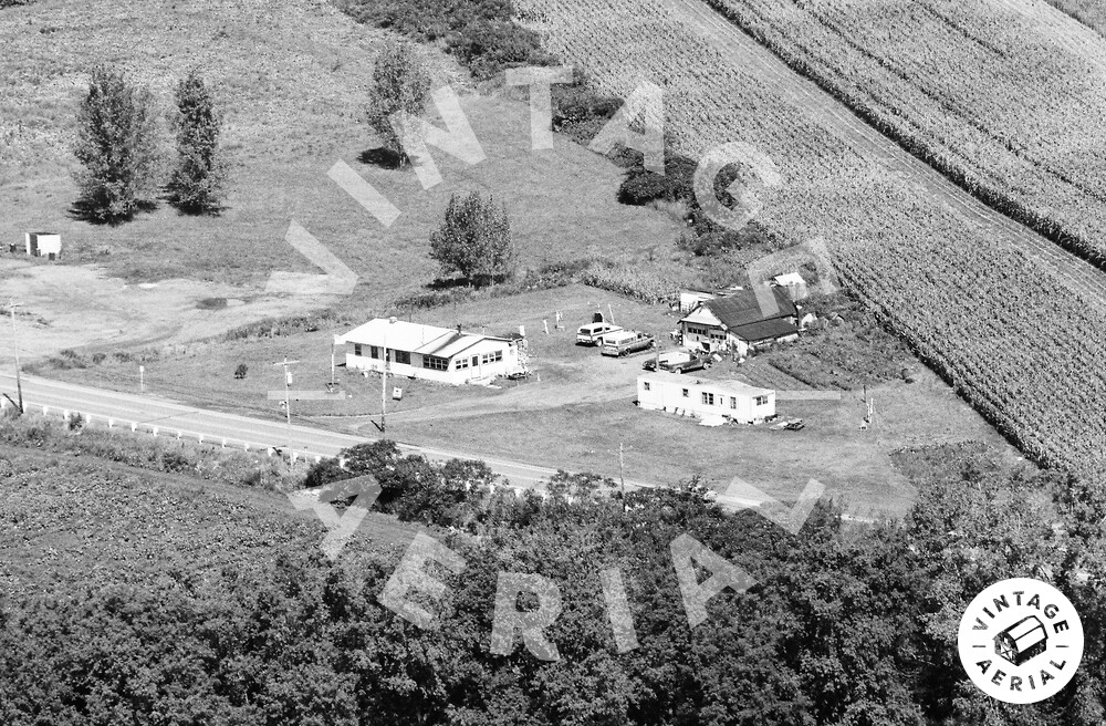 Vintage Aerial New York Herkimer County 1984 58KHR3
