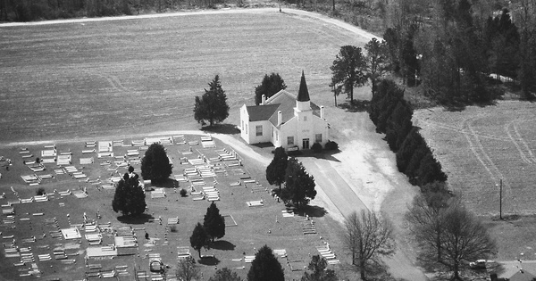 Vintage Aerial photo from 1987 in Autauga County, AL