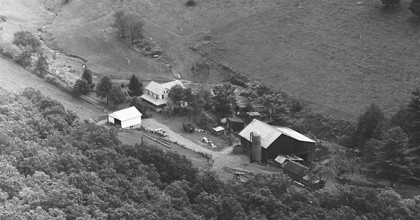Vintage Aerial photo from 1972 in Centre County, PA