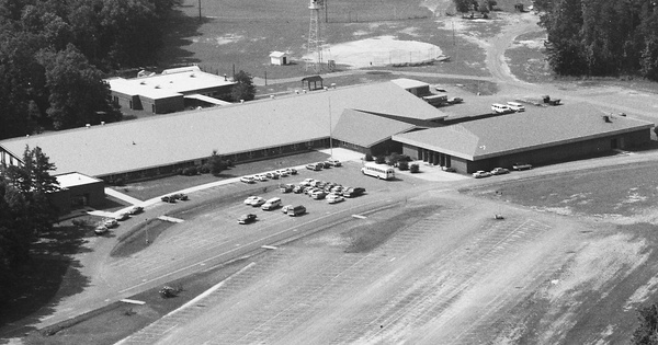 Vintage Aerial photo from 1988 in Randolph County, NC