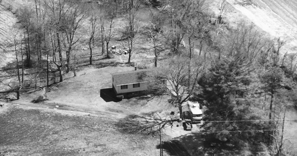 Vintage Aerial photo from 1994 in Surry County, NC