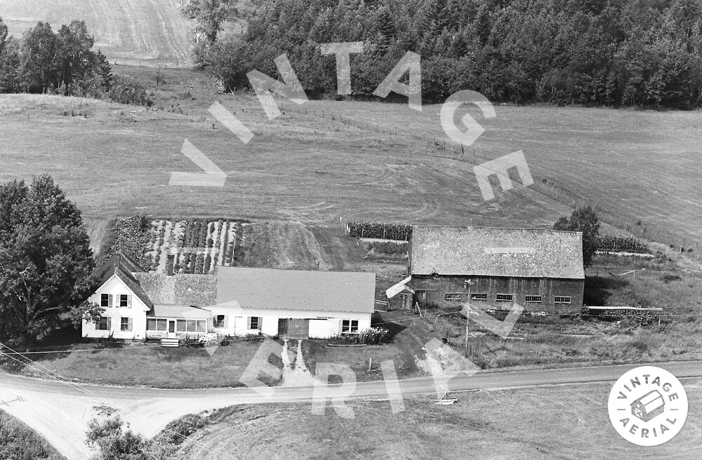 Vintage Aerial Maine Penobscot County 1963 34MPE14