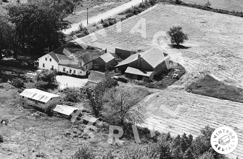Vintage Aerial Maine Penobscot County 1963 9MPE11