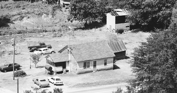 Vintage Aerial photo from 1986 in Wilkes County, NC