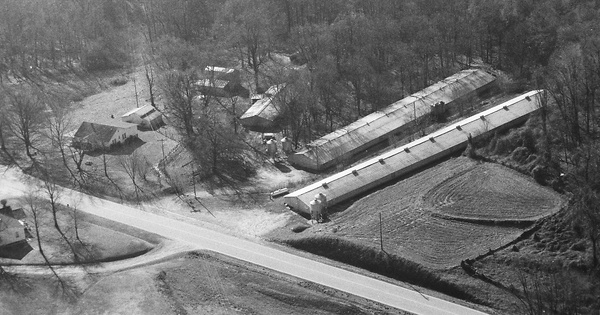 Vintage Aerial photo from 1995 in Habersham County, GA