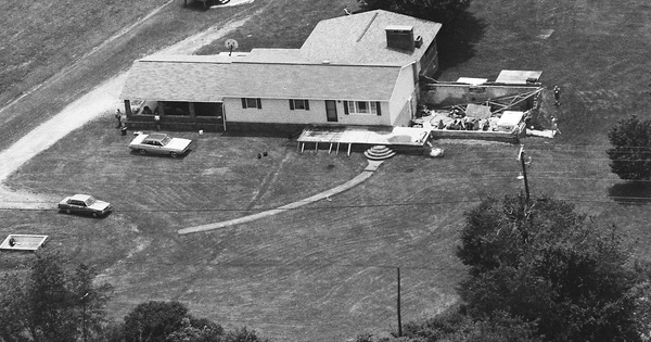 Vintage Aerial photo from 1993 in Raleigh County, WV