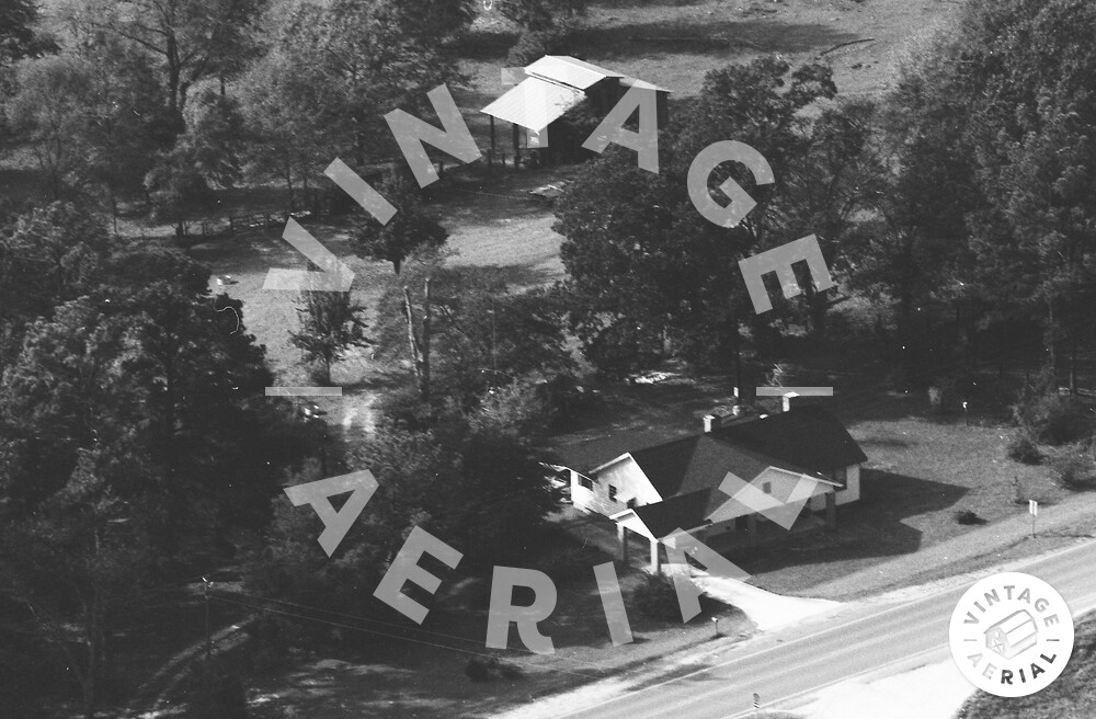 Vintage Aerial Alabama Chilton County 1983 4BCLT4