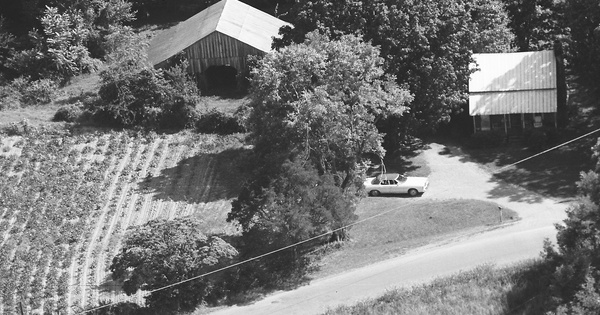 Vintage Aerial photo from 1987 in Lincoln County, TN