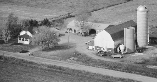 Vintage Aerial photo from 1979 in Wood County, WI