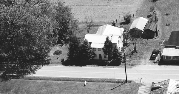 Vintage Aerial photo from 1986 in Ritchie County, WV