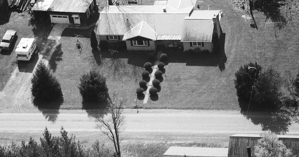 Vintage Aerial photo from 1986 in Randolph County, WV