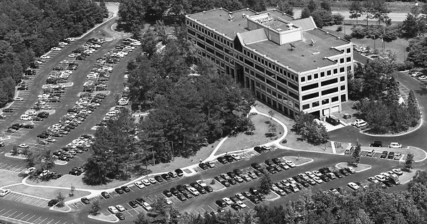 Vintage Aerial photo from 1996 in Bibb County, GA