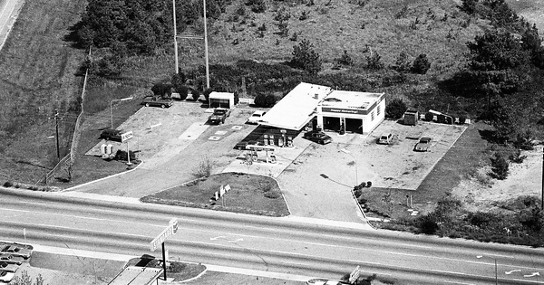 Vintage Aerial photo from -1986 in Douglas County, GA