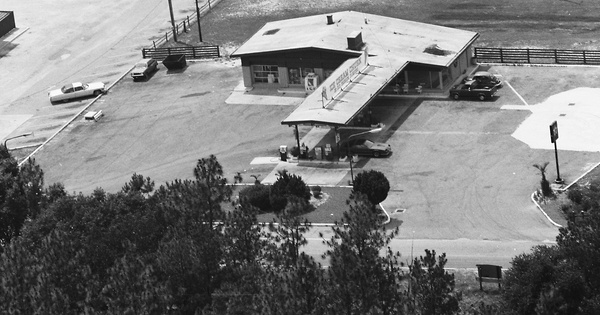 Vintage Aerial photo from -1986 in Lowndes County, GA