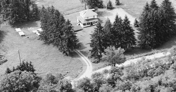 Vintage Aerial photo from 1993 in Clearfield County, PA
