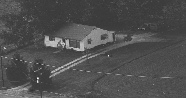 Vintage Aerial photo from 1985 in York County, PA