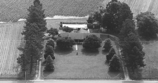 Vintage Aerial photo from 1993 in Pitt County, NC