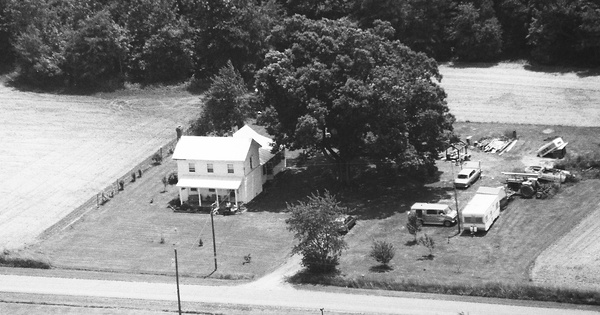 Vintage Aerial photo from 1993 in Suffolk City, VA