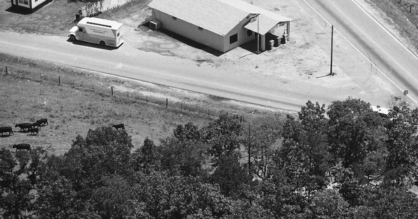 Vintage Aerial photo from 1988 in Anderson County, SC
