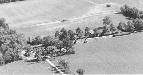 Vintage Aerial photo from 1985 in Charles City County, VA