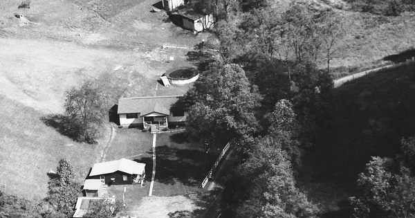 Vintage Aerial photo from 1993 in Monongalia County, WV