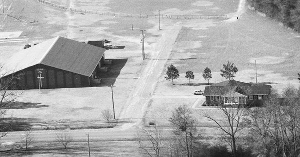 Vintage Aerial photo from 1986 in Wilson County, NC