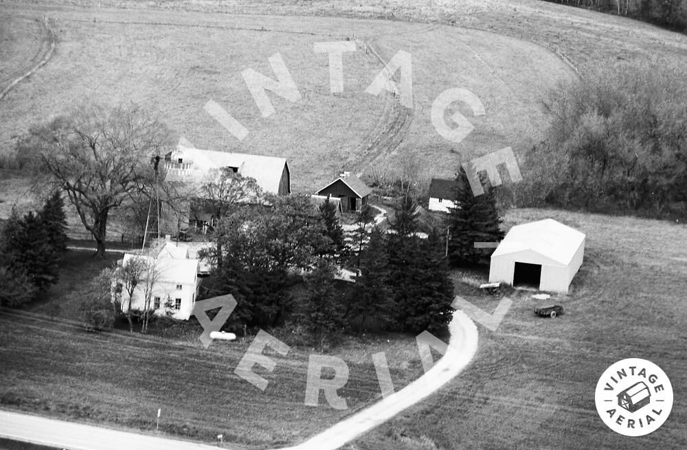 Vintage Aerial Wisconsin Monroe County 1973 16HMO23