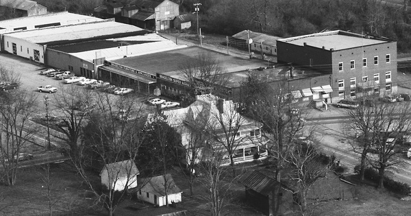 Vintage Aerial photo from 1987 in Jackson County, GA