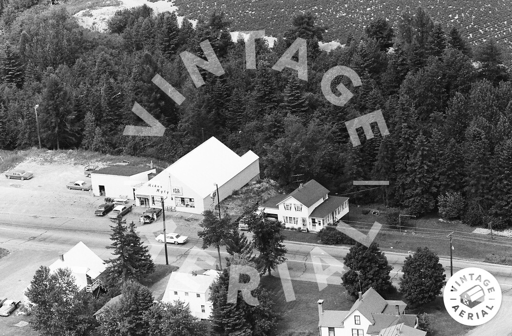 Vintage Aerial Maine Aroostook County 1969 19SPI33