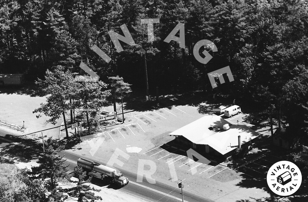 Vintage Aerial Maine Cumberland County 1968 4FCM1