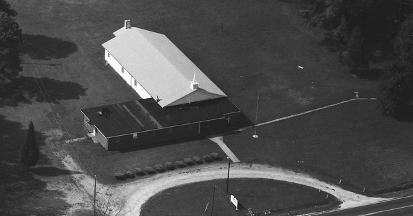 Vintage Aerial photo from 1990 in Isle of Wight County, VA