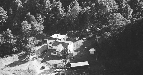 Vintage Aerial photo from 1987 in Mercer County, WV