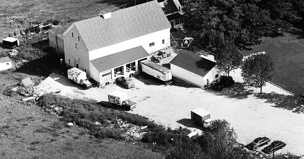 Vintage Aerial photo from 1964 in Strafford County, NH
