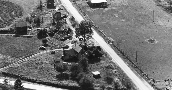 Vintage Aerial photo from 1965 in Wake County, NC