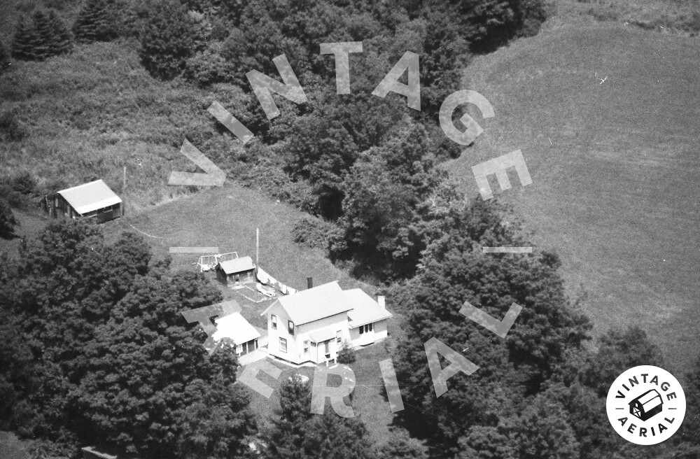 Vintage Aerial New York Tioga County 1990 114WTI19