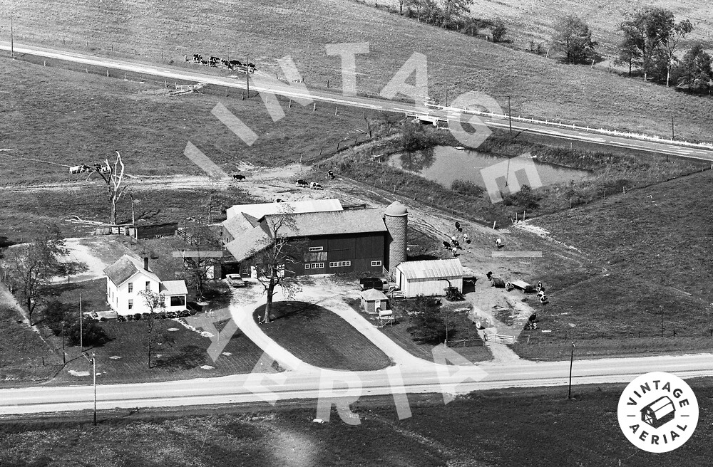 Vintage Aerial | Ohio | Huron County | 1964 | 24-SHU-2