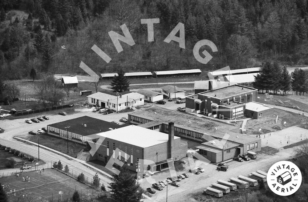 Vintage Aerial Virginia Bland County 1988 75HBL3
