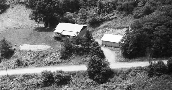 Vintage Aerial photo from 1993 in Chenango County, NY