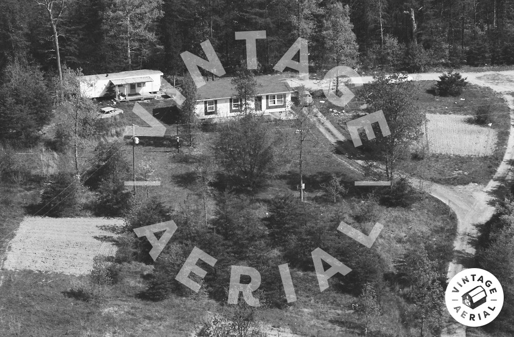 Vintage Aerial Virginia Fluvanna County 1983 18QFL16