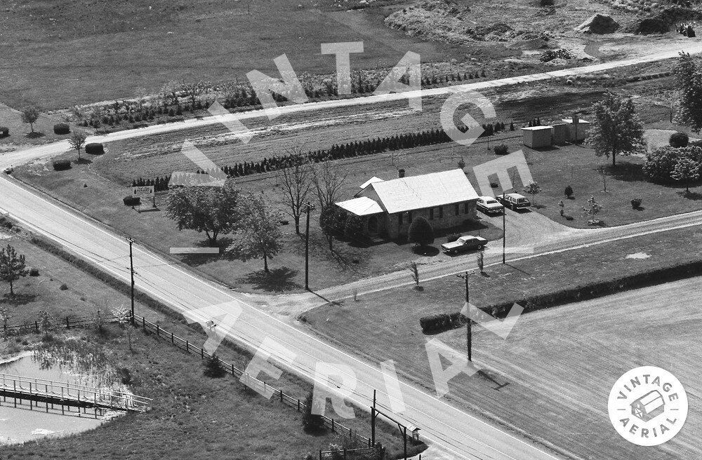 Vintage Aerial Virginia Frederick County 1980 41LFR5