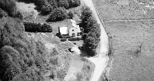 Vintage Aerial photo from 1991 in Floyd County, VA