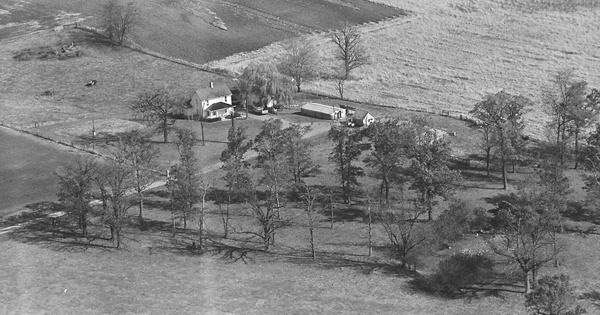 Vintage Aerial photo from 1981 in Madison County, OH
