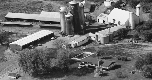 Vintage Aerial photo from 1978 in Berkeley County, WV